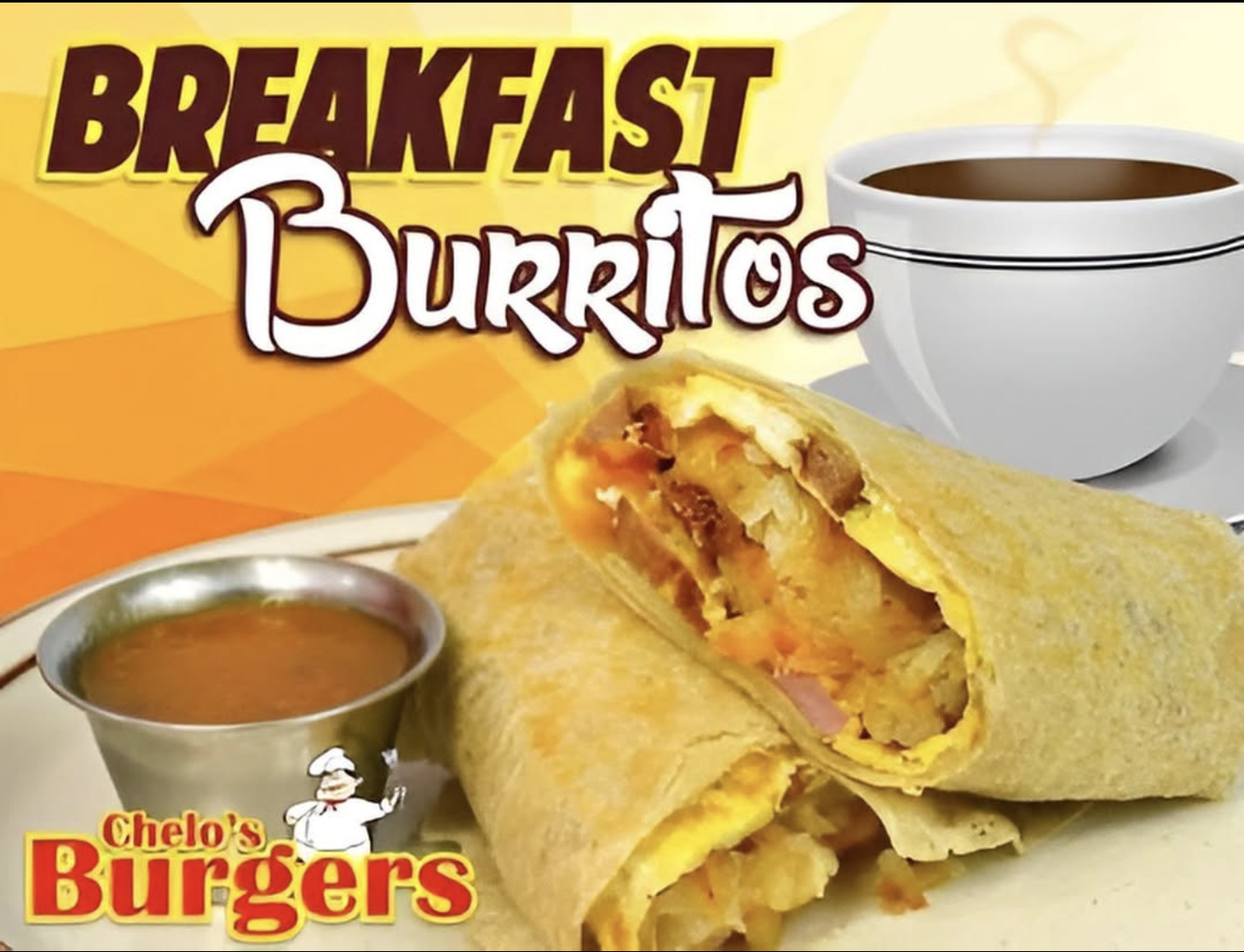 Breakfast burritos special
