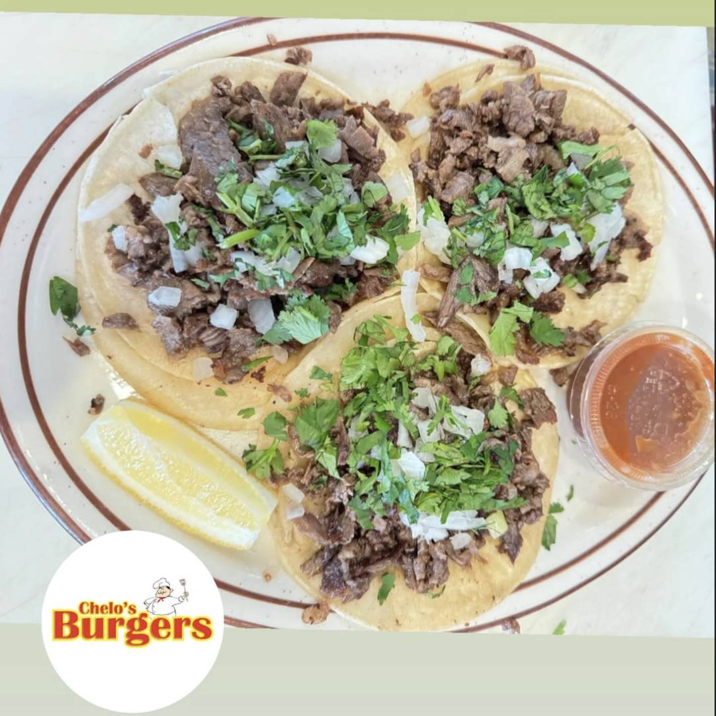 Carne asada street tacos